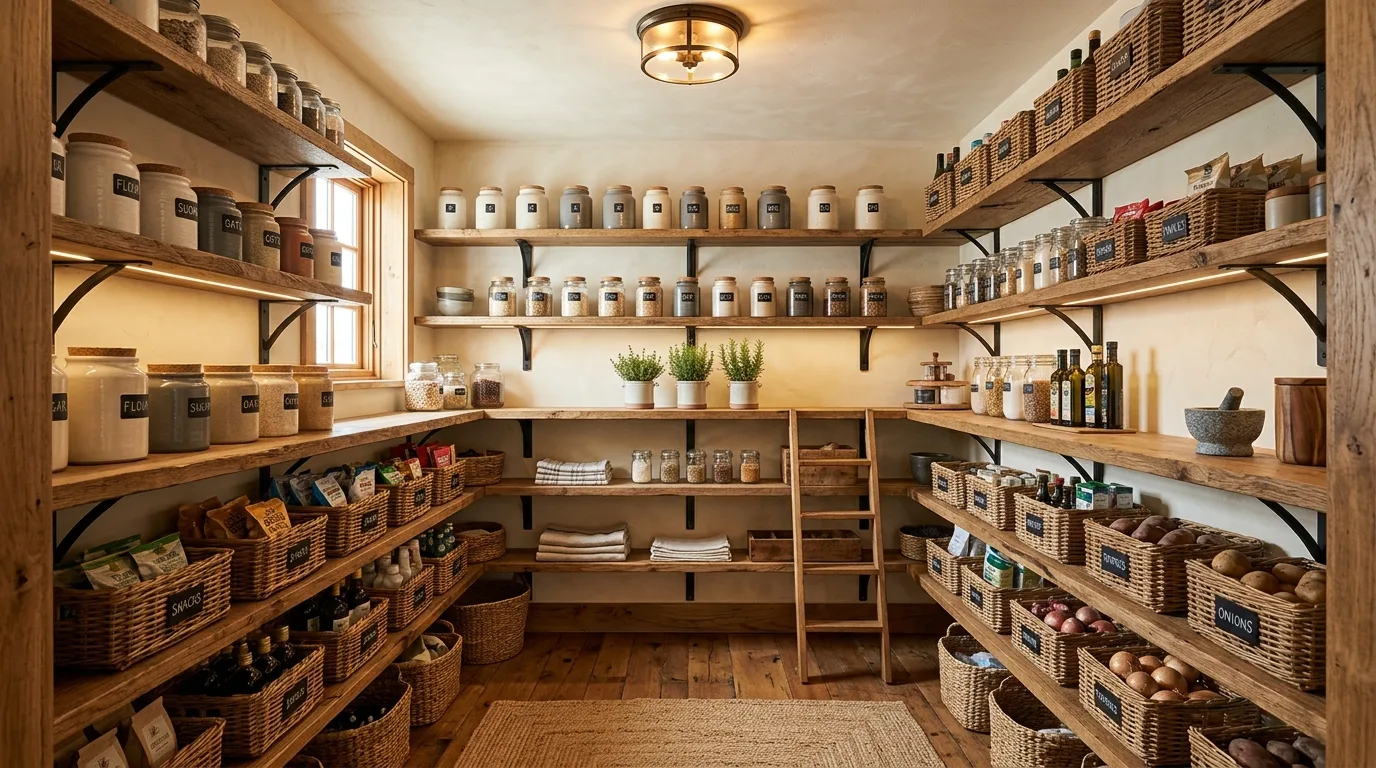 15 Functional Kitchen Pantry Organization Ideas for a Tidy Cookspace inspiration image 12