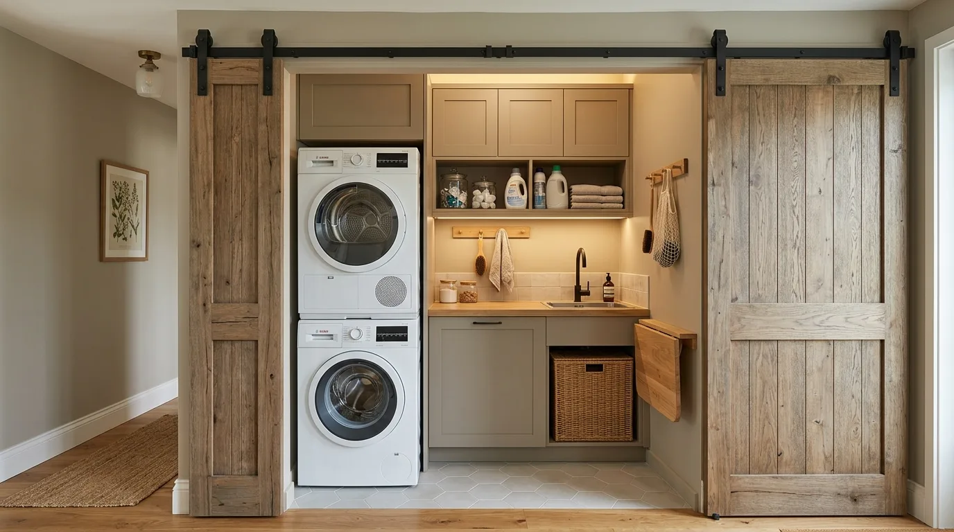 14 Functional Laundry Room Ideas for an Organized and Beautiful Utility Space inspiration image 14