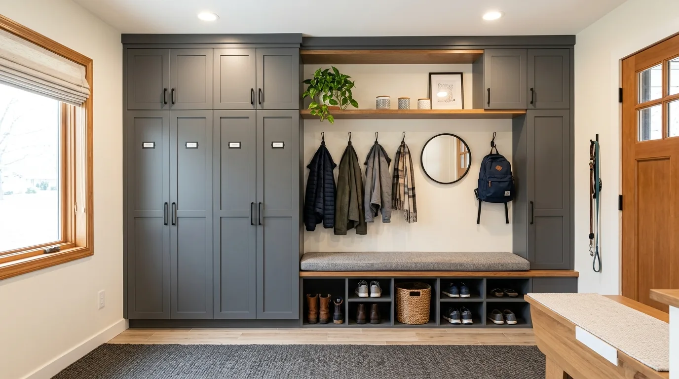 14 Functional Mudroom Ideas for an Organized and Stylish Entryway inspiration image 2
