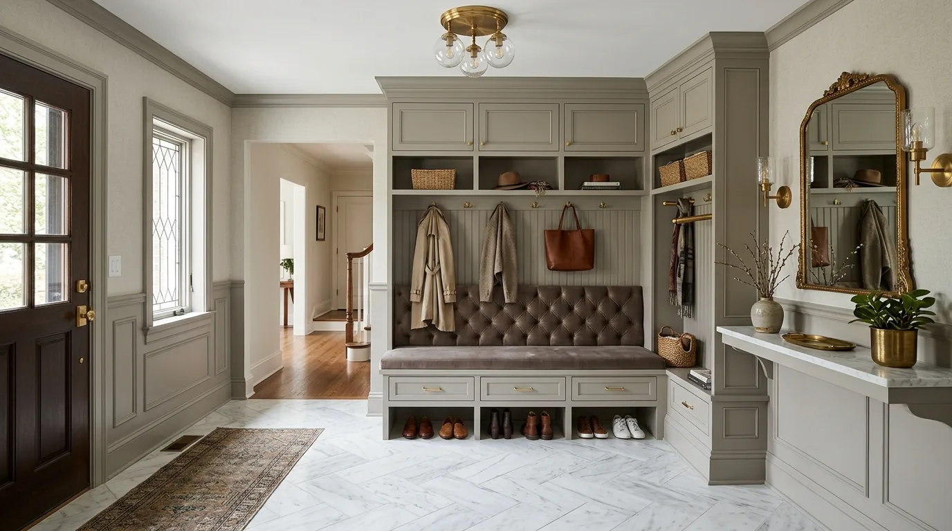 14 Functional Mudroom Ideas for an Organized and Stylish Entryway inspiration image 6