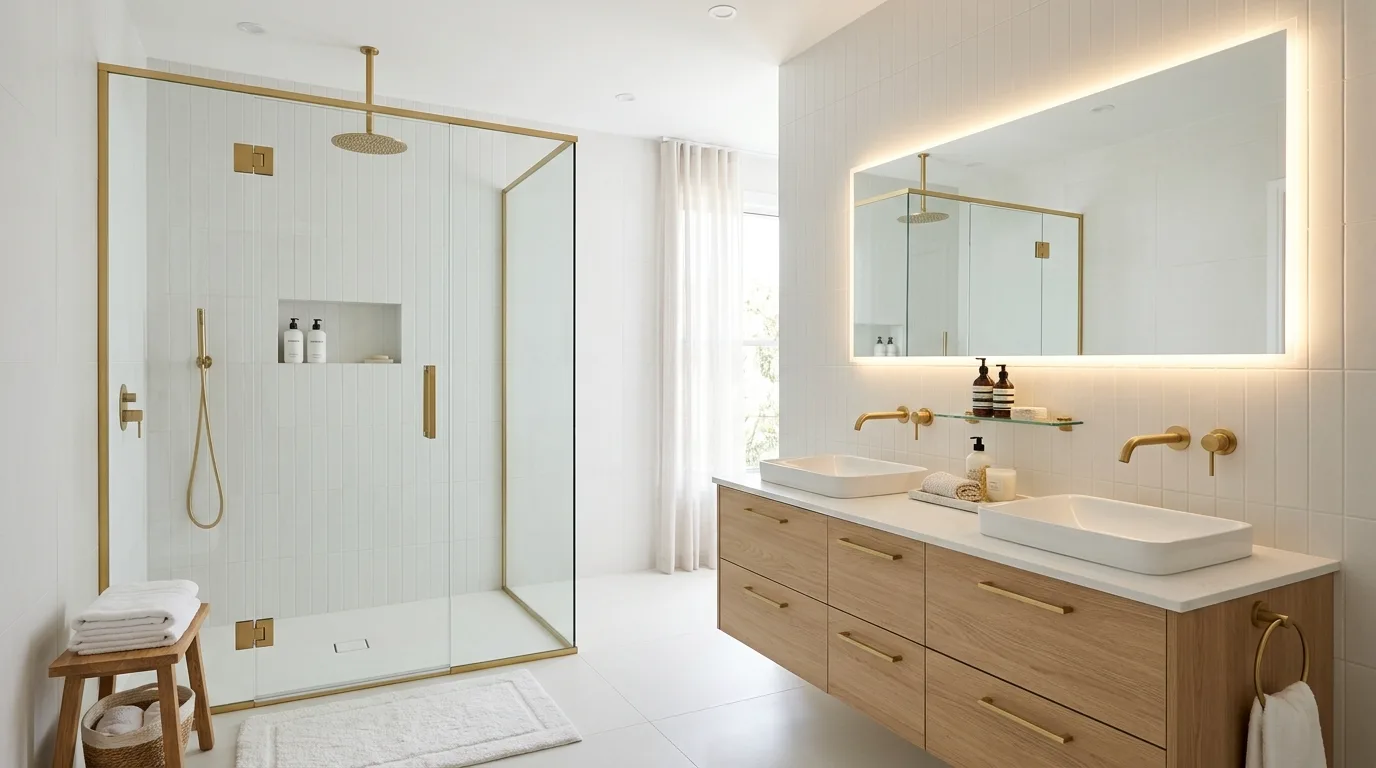 14 Glamorous Gold Bathroom Ideas for a Luxurious and Elegant Space inspiration image 2