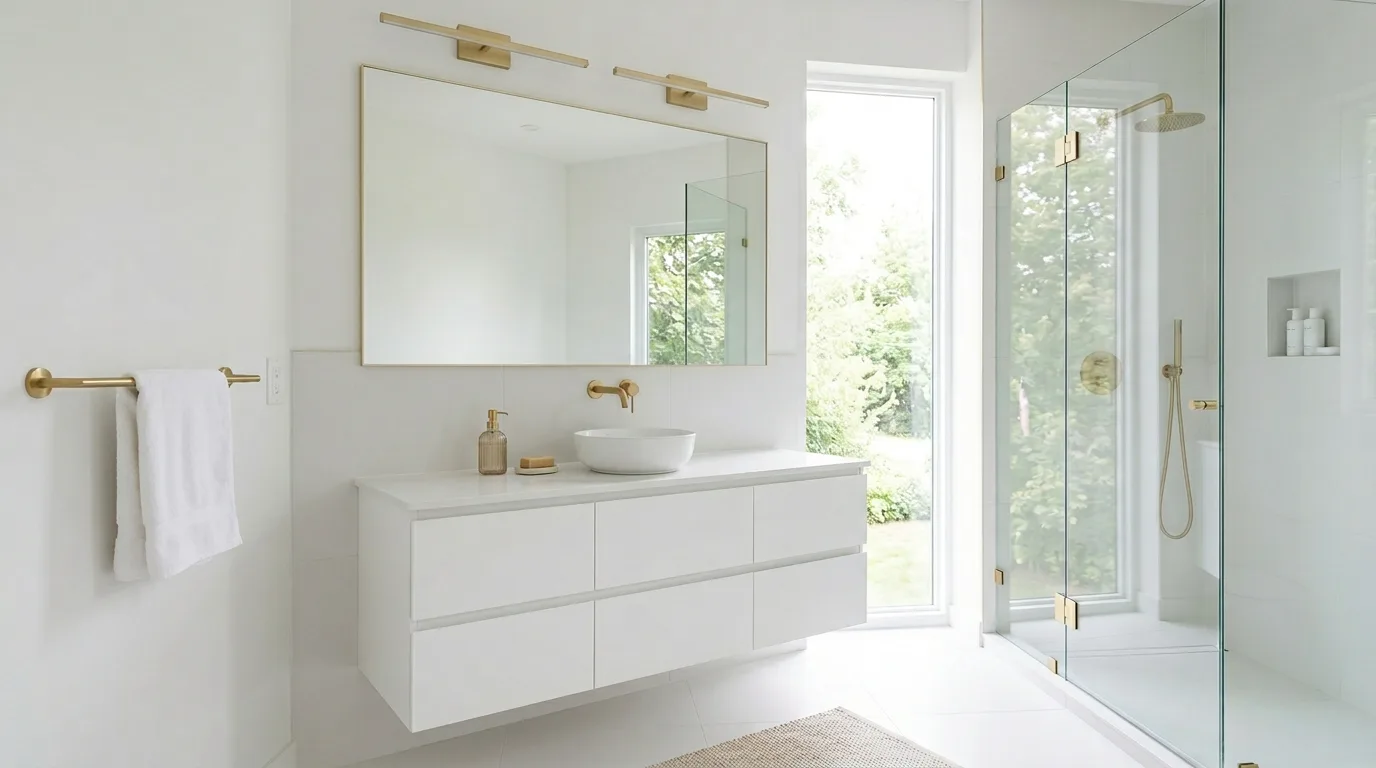 14 Glamorous Gold Bathroom Ideas for a Luxurious and Elegant Space inspiration image 10