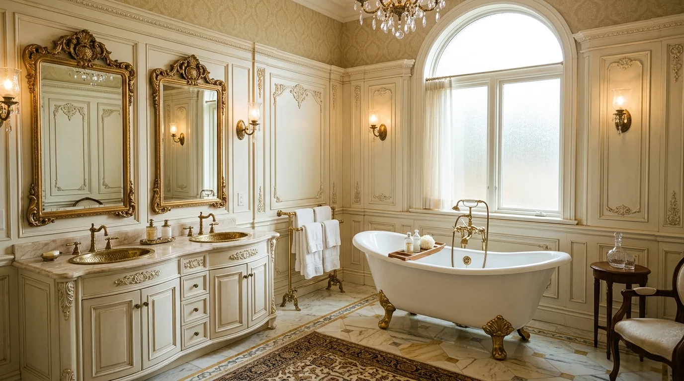 14 Glamorous Gold Bathroom Ideas for a Luxurious and Elegant Space inspiration image 13