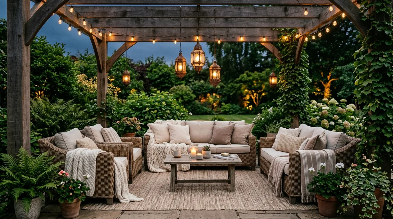 14 Inviting Backyard Patio Ideas for a Stunning Outdoor Living Room inspiration image 2