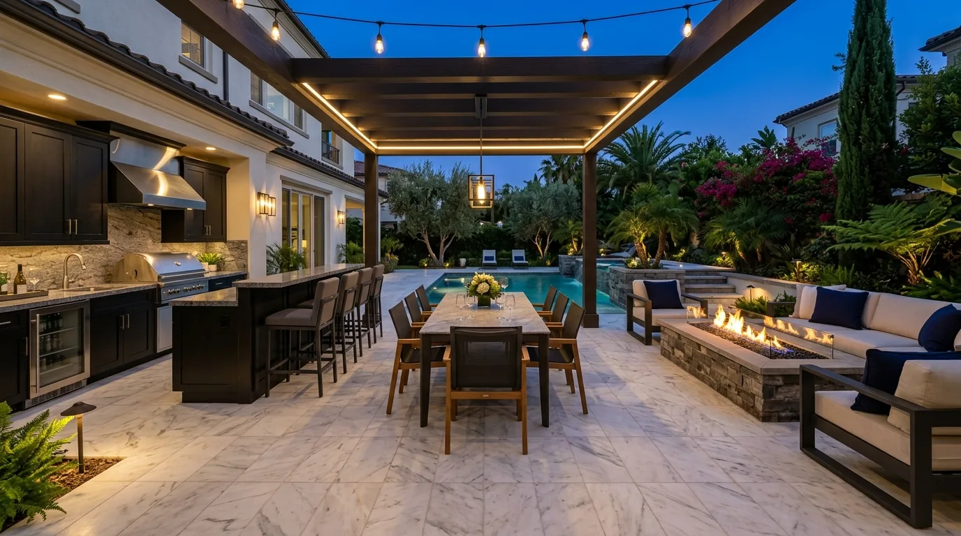 14 Inviting Backyard Patio Ideas for a Stunning Outdoor Living Room inspiration image 3