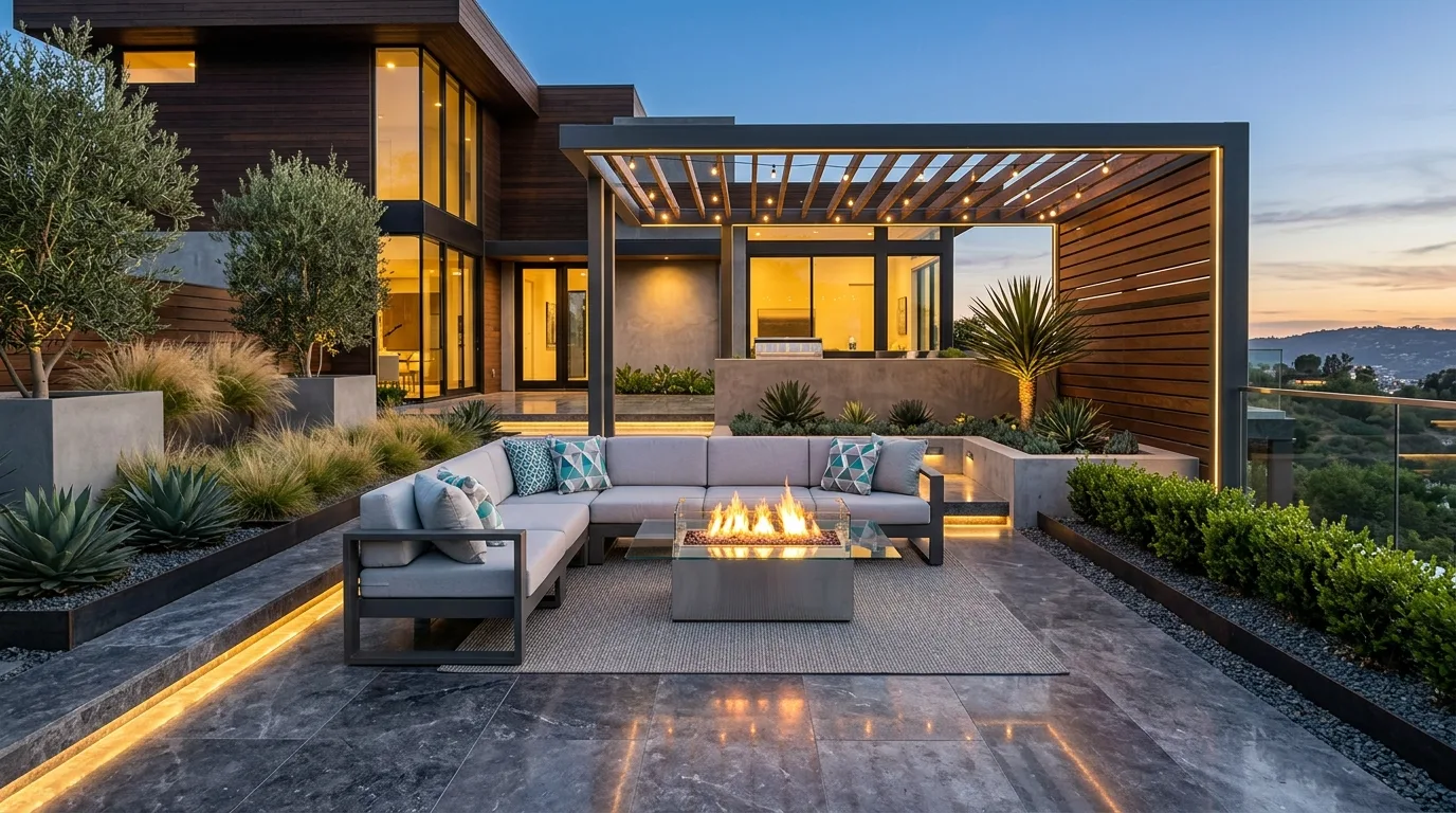 14 Inviting Backyard Patio Ideas for a Stunning Outdoor Living Room inspiration image 9
