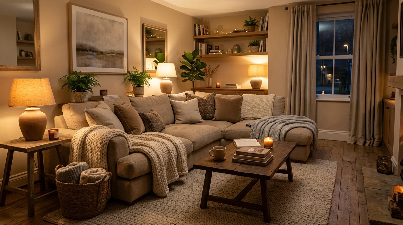 14 Inviting Cozy Living Room Ideas for Ultimate Comfort and Warmth hero image