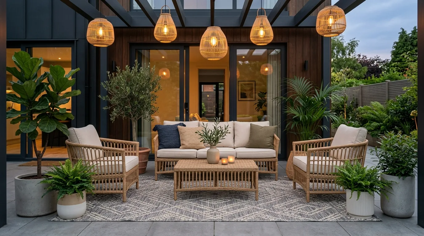14 Inviting Outdoor Patio Decor Ideas for a Stylish Backyard Escape inspiration image 2