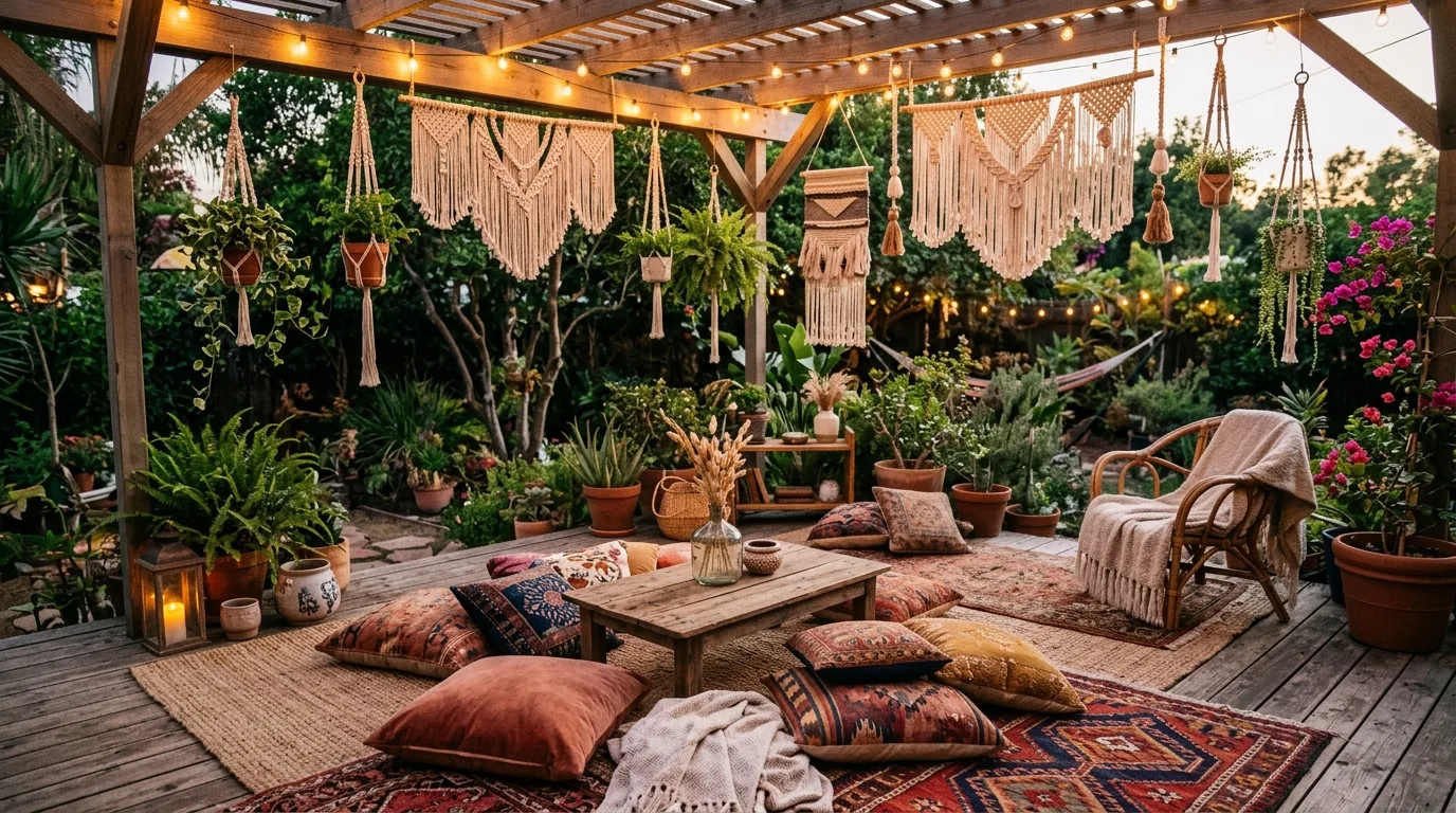 14 Inviting Outdoor Patio Decor Ideas for a Stylish Backyard Escape inspiration image 3