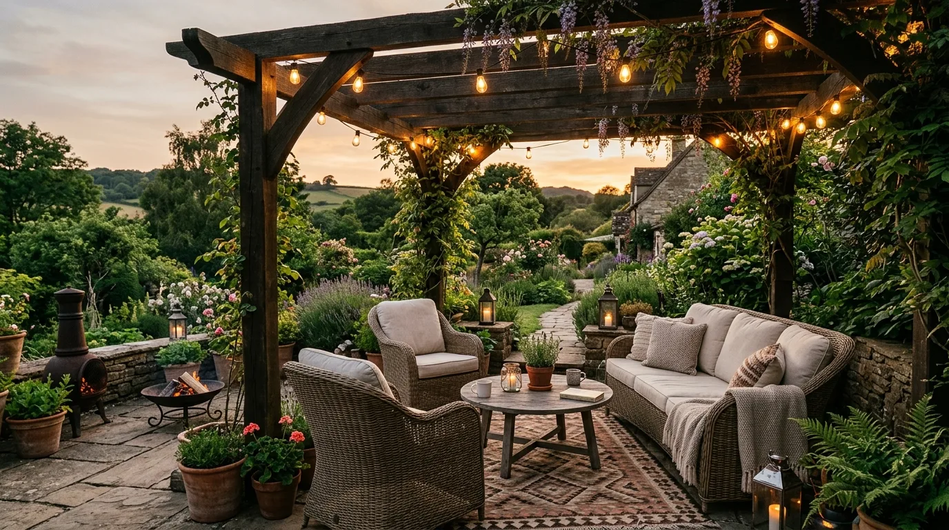 14 Inviting Outdoor Patio Decor Ideas for a Stylish Backyard Escape inspiration image 5