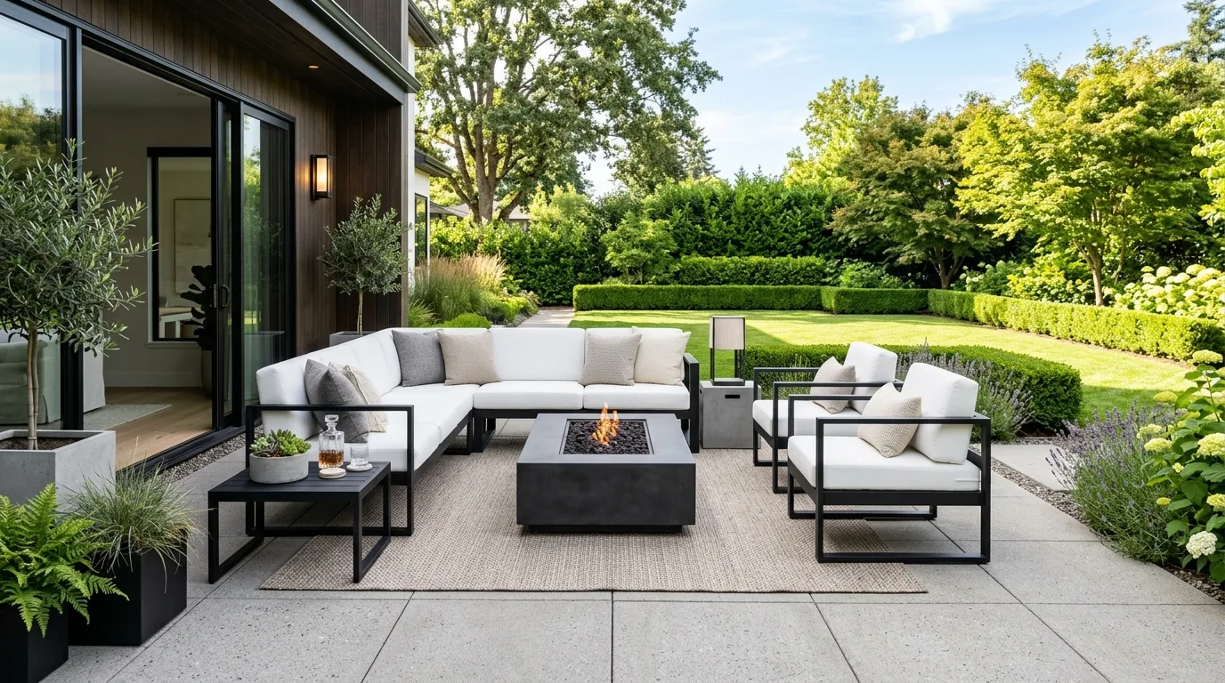 15 Inviting Outdoor Patio Ideas for a Beautiful Backyard Living Space inspiration image 2