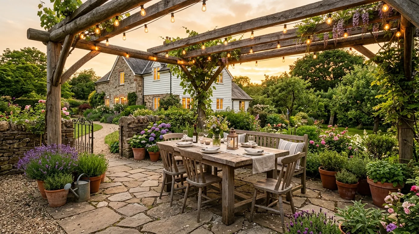 15 Inviting Outdoor Patio Ideas for a Beautiful Backyard Living Space inspiration image 3