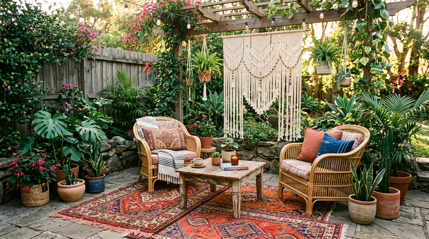 15 Inviting Outdoor Patio Ideas for a Beautiful Backyard Living Space inspiration image 8