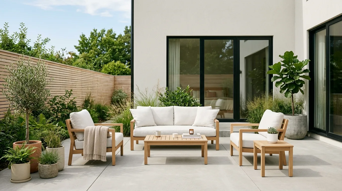 15 Inviting Outdoor Patio Ideas for a Beautiful Backyard Living Space inspiration image 10