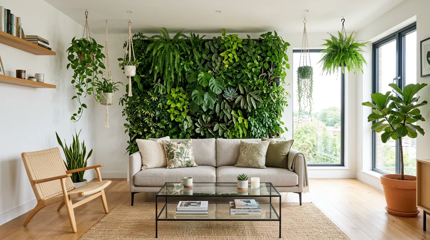 14 Lush Botanical Living Room Ideas for a Plant-Filled Paradise inspiration image 2