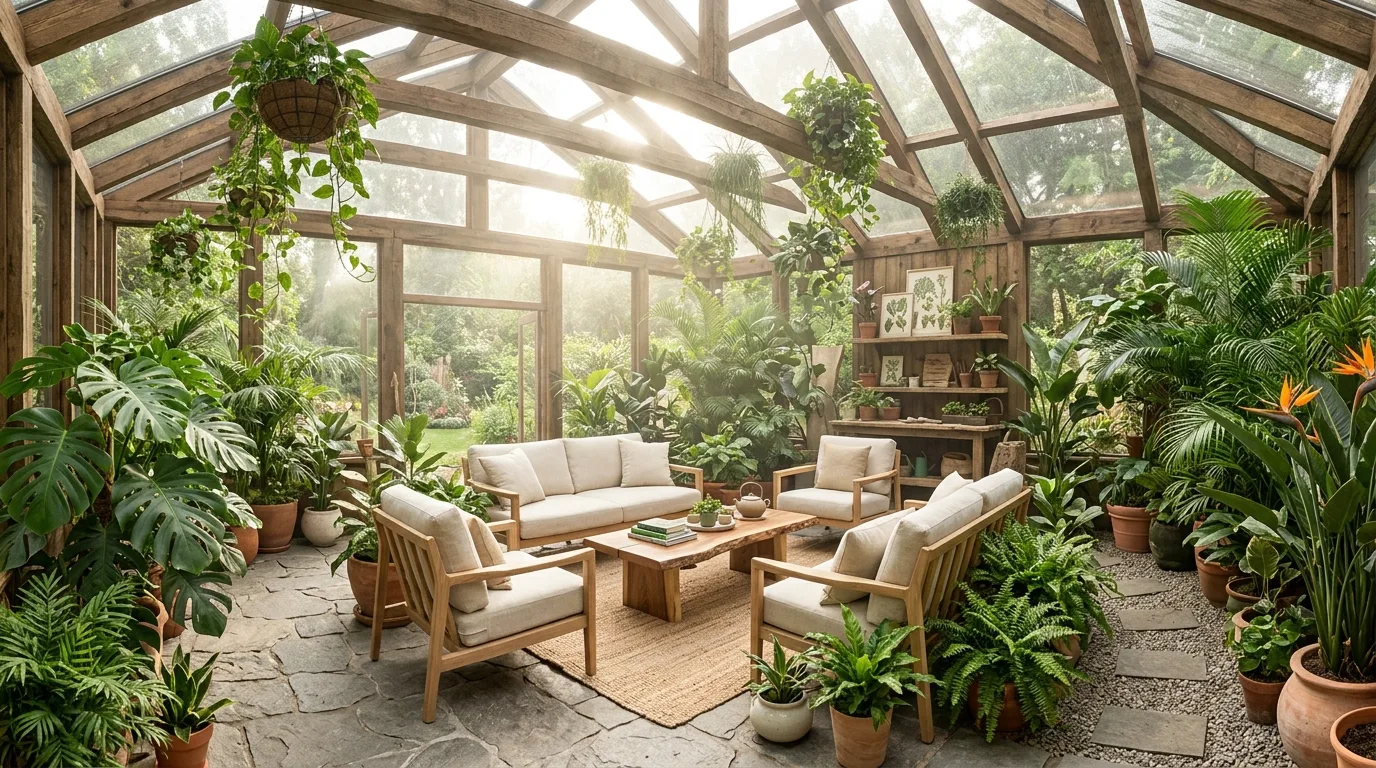 14 Lush Botanical Living Room Ideas for a Plant-Filled Paradise inspiration image 14