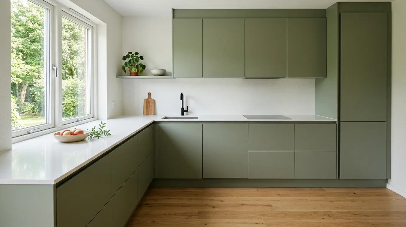 14 Lush Green Kitchen Ideas for a Nature-Inspired Culinary Space inspiration image 5