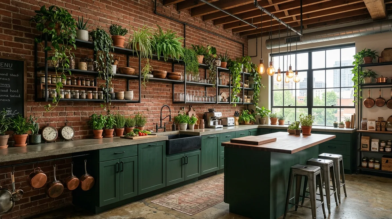 14 Lush Green Kitchen Ideas for a Nature-Inspired Culinary Space inspiration image 7