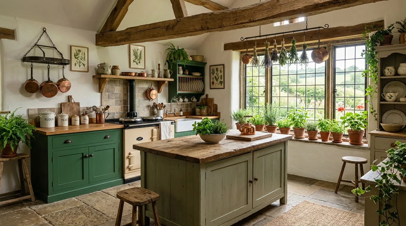14 Lush Green Kitchen Ideas for a Nature-Inspired Culinary Space inspiration image 14