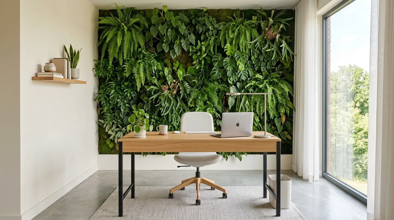 14 Lush Nature-Infused Office Setups for a Calm and Productive Workspace inspiration image 2