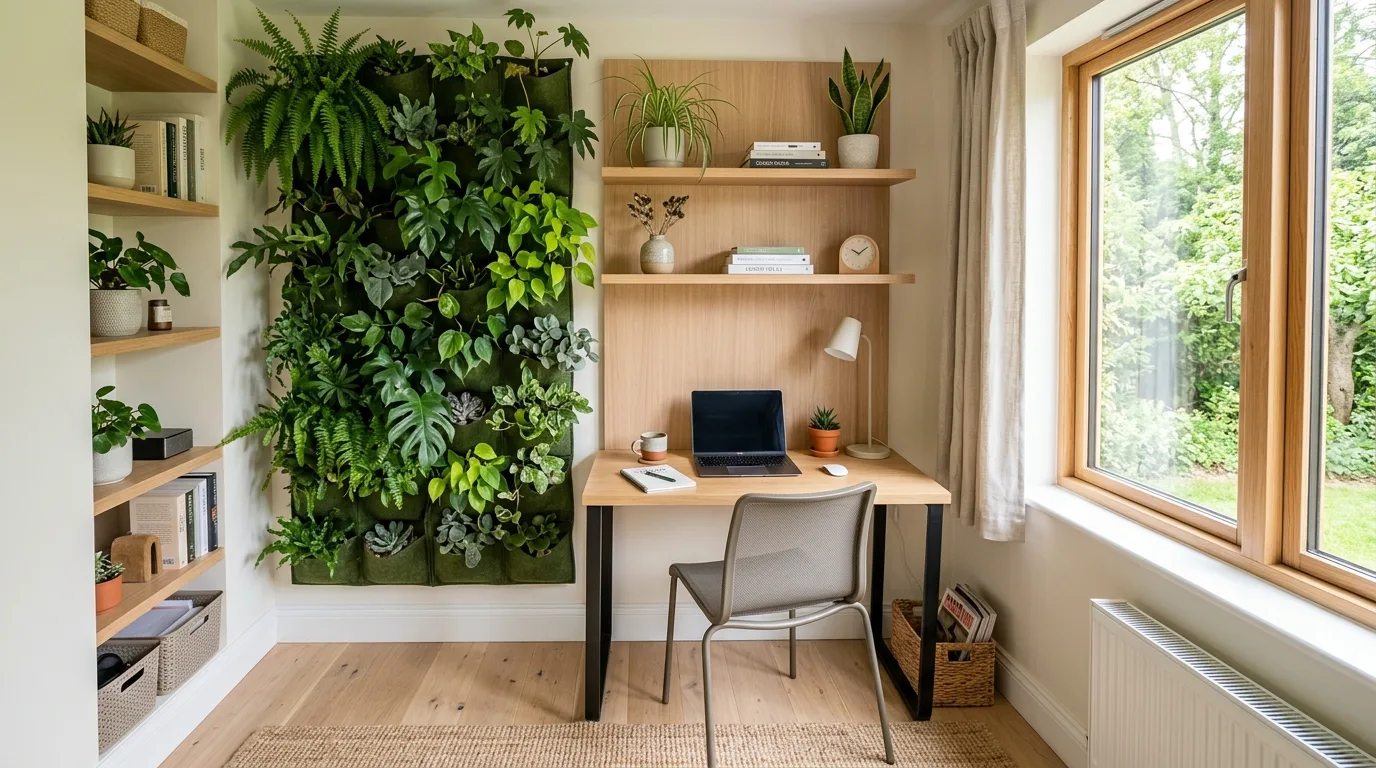 14 Lush Nature-Infused Office Setups for a Calm and Productive Workspace inspiration image 10