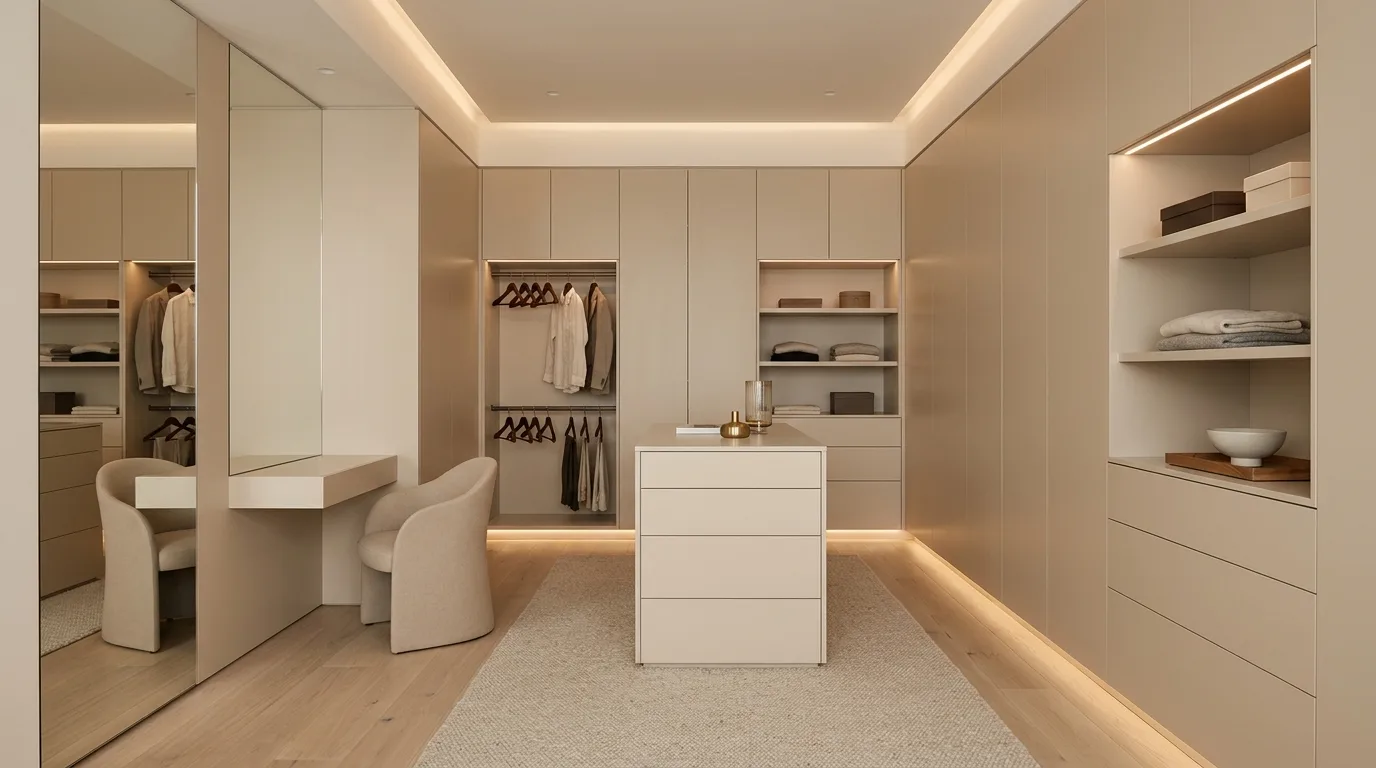 15 Luxurious Walk In Closet Ideas for a Boutique-Style Dressing Room inspiration image 5
