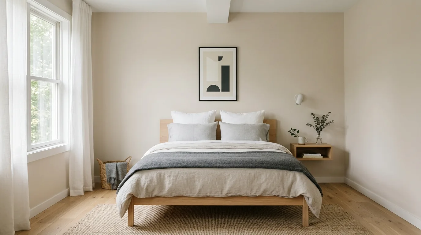14 Minimalist Scandinavian Bedroom Ideas for a Clean and Calm Sanctuary inspiration image 2