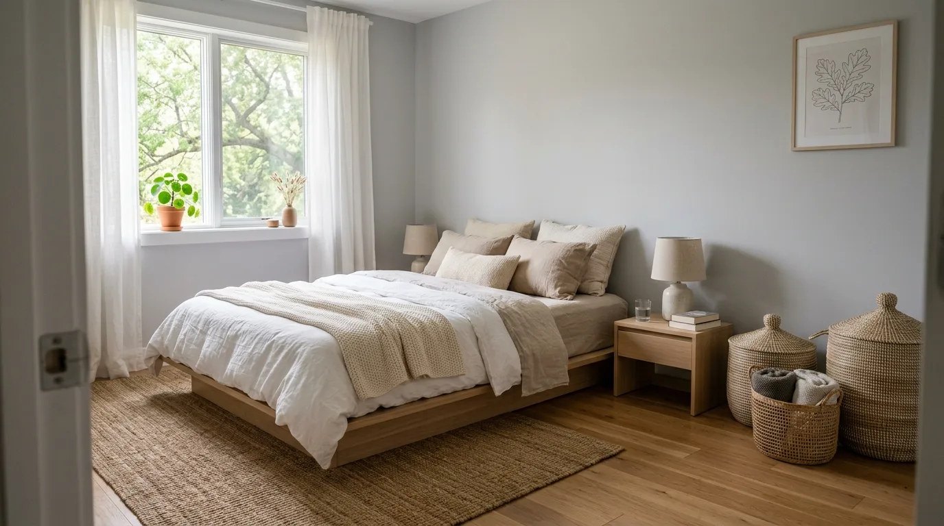 14 Minimalist Scandinavian Bedroom Ideas for a Clean and Calm Sanctuary inspiration image 4