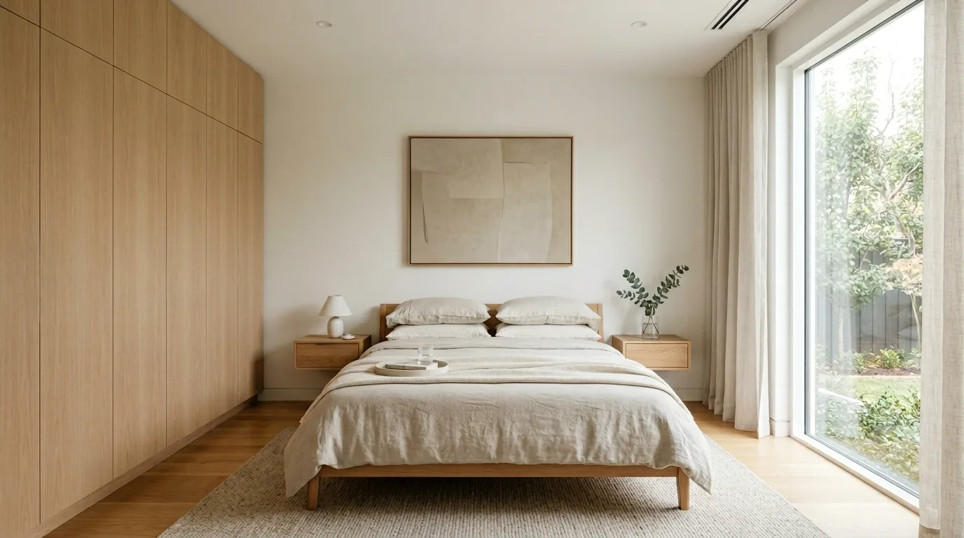14 Minimalist Scandinavian Bedroom Ideas for a Clean and Calm Sanctuary inspiration image 8