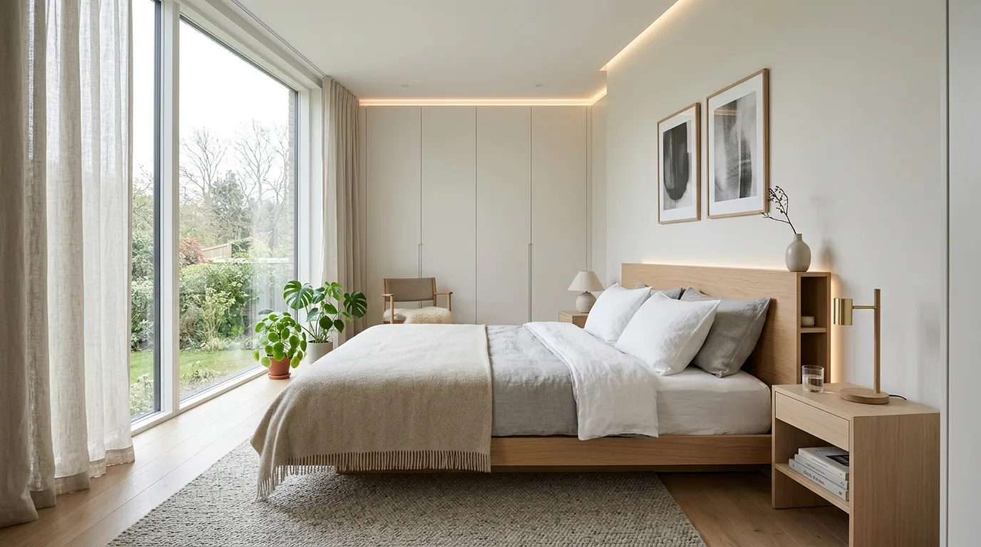 14 Minimalist Scandinavian Bedroom Ideas for a Clean and Calm Sanctuary inspiration image 14