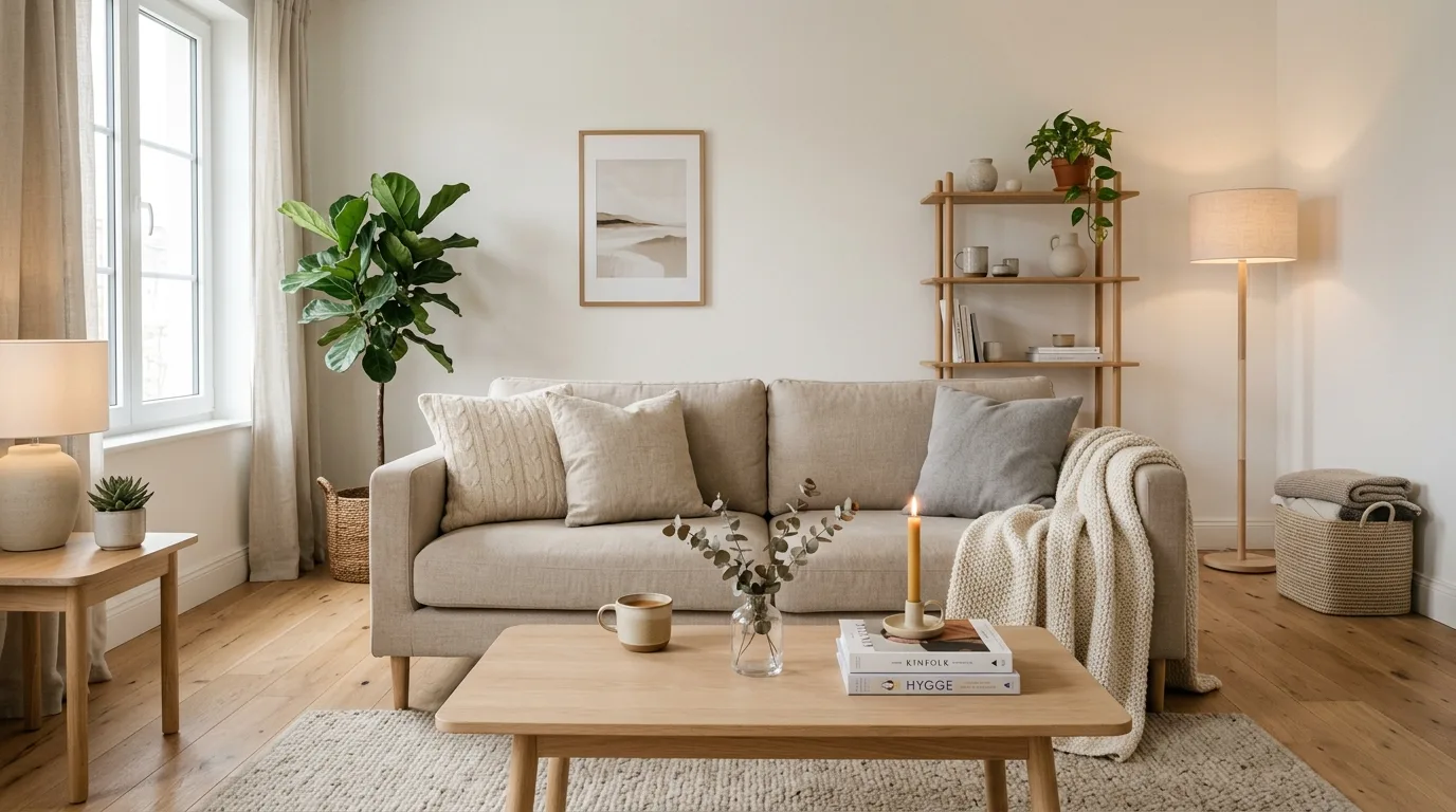 14 Minimalist Scandinavian Living Room Ideas for a Clean and Cozy Space inspiration image 2