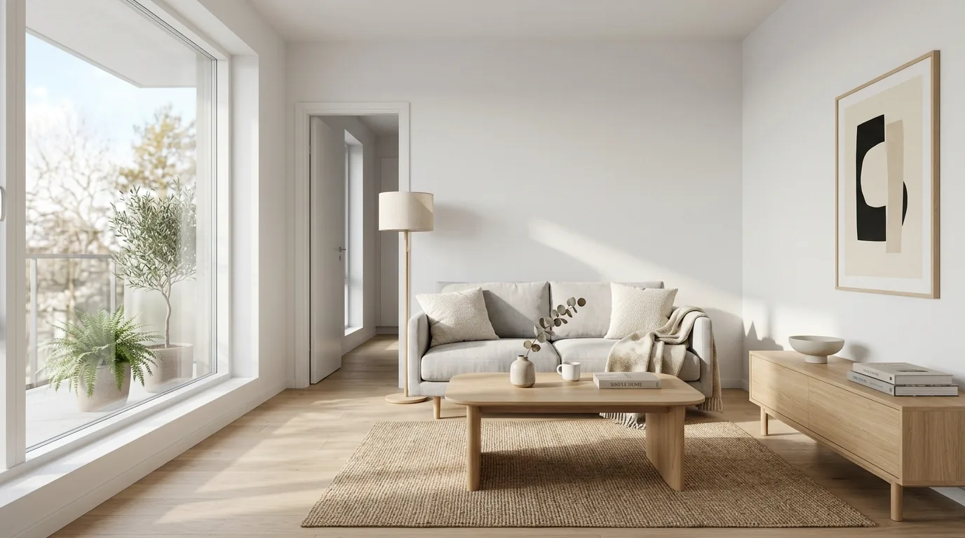 14 Minimalist Scandinavian Living Room Ideas for a Clean and Cozy Space inspiration image 9