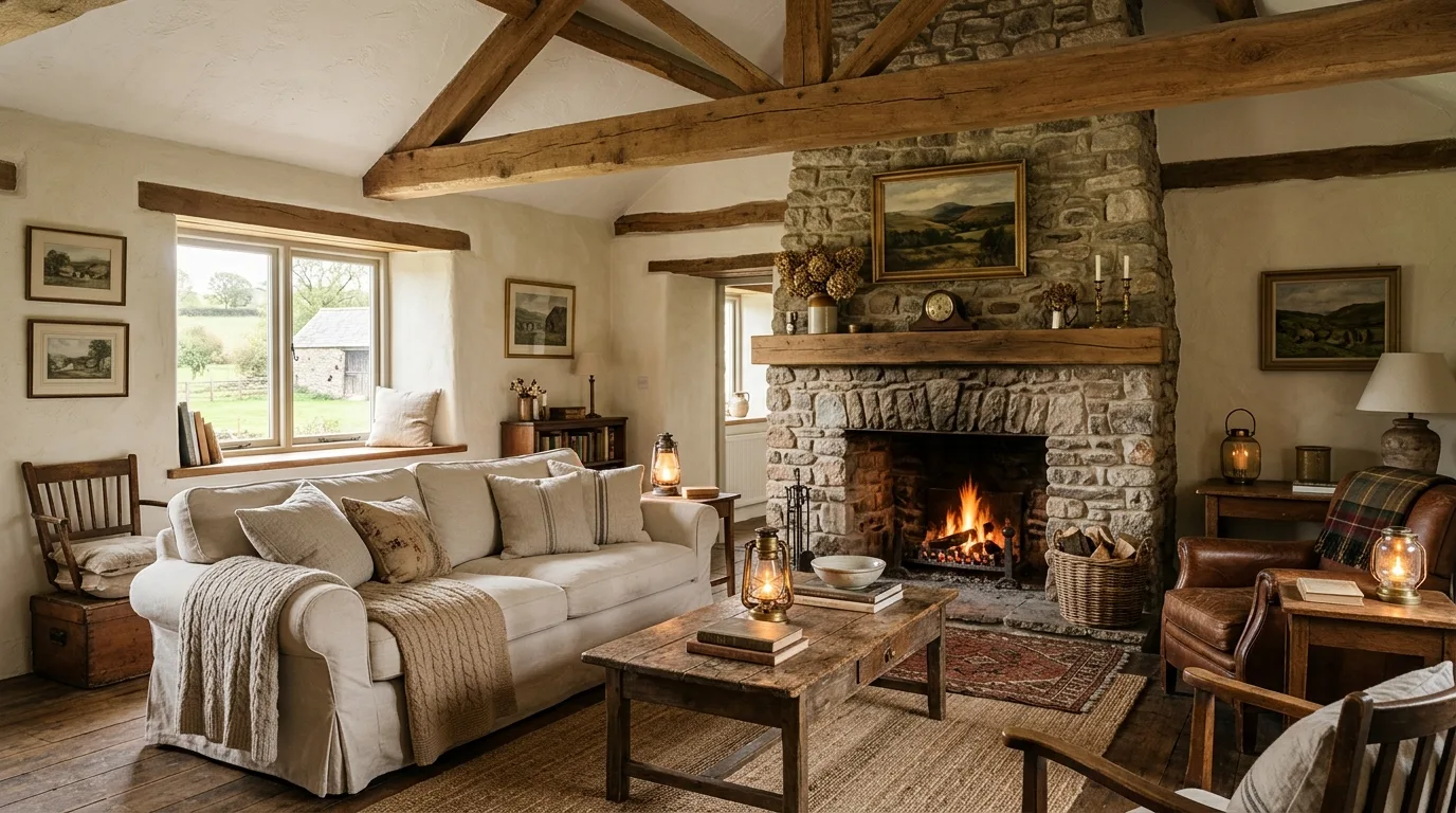 15 Modern Farmhouse Living Room Ideas for a Fresh Country Style inspiration image 2