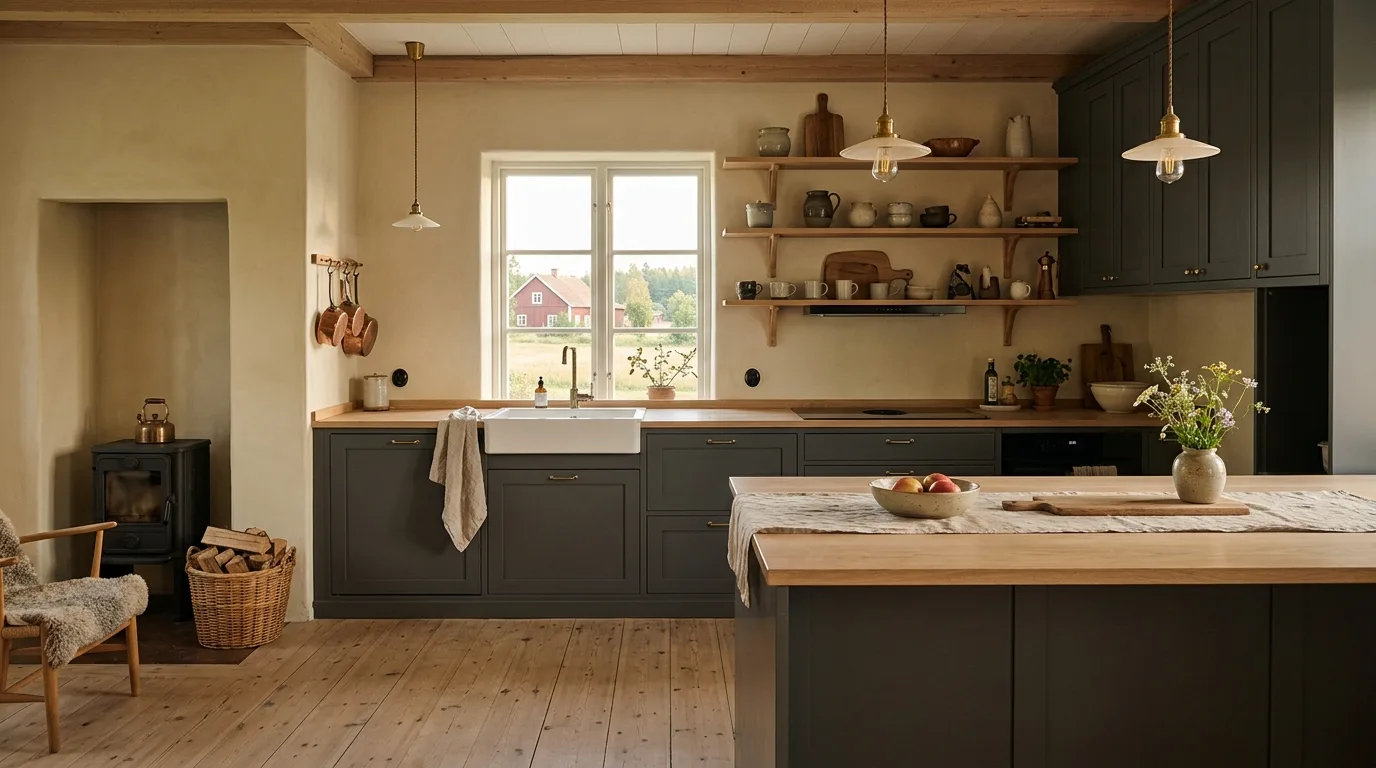 14 Moody Farmhouse Kitchen Ideas for a Dark and Cozy Rustic Vibe inspiration image 9