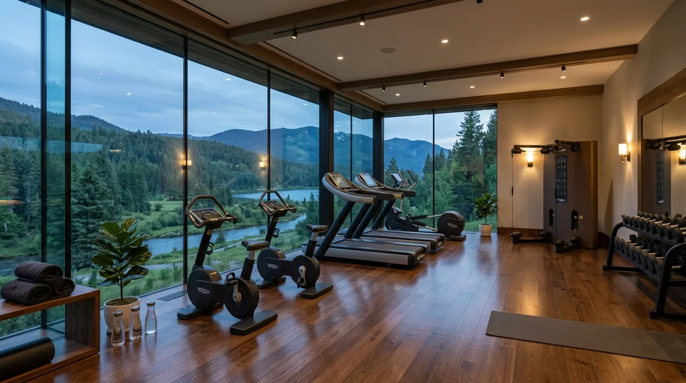 15 Motivating Home Gym Ideas for a Personal Fitness Sanctuary inspiration image 4