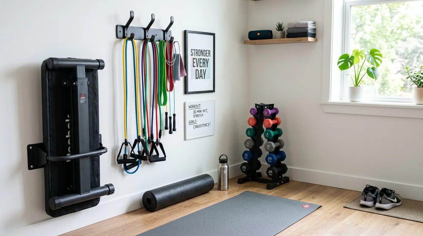 15 Motivating Home Gym Ideas for a Personal Fitness Sanctuary inspiration image 5