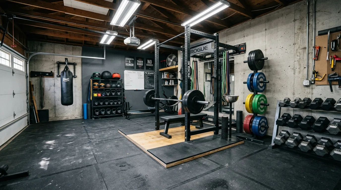 15 Motivating Home Gym Ideas for a Personal Fitness Sanctuary inspiration image 8