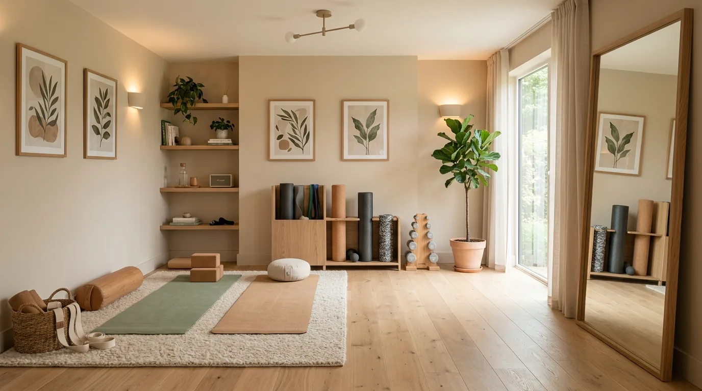 15 Motivating Home Gym Ideas for a Personal Fitness Sanctuary inspiration image 15