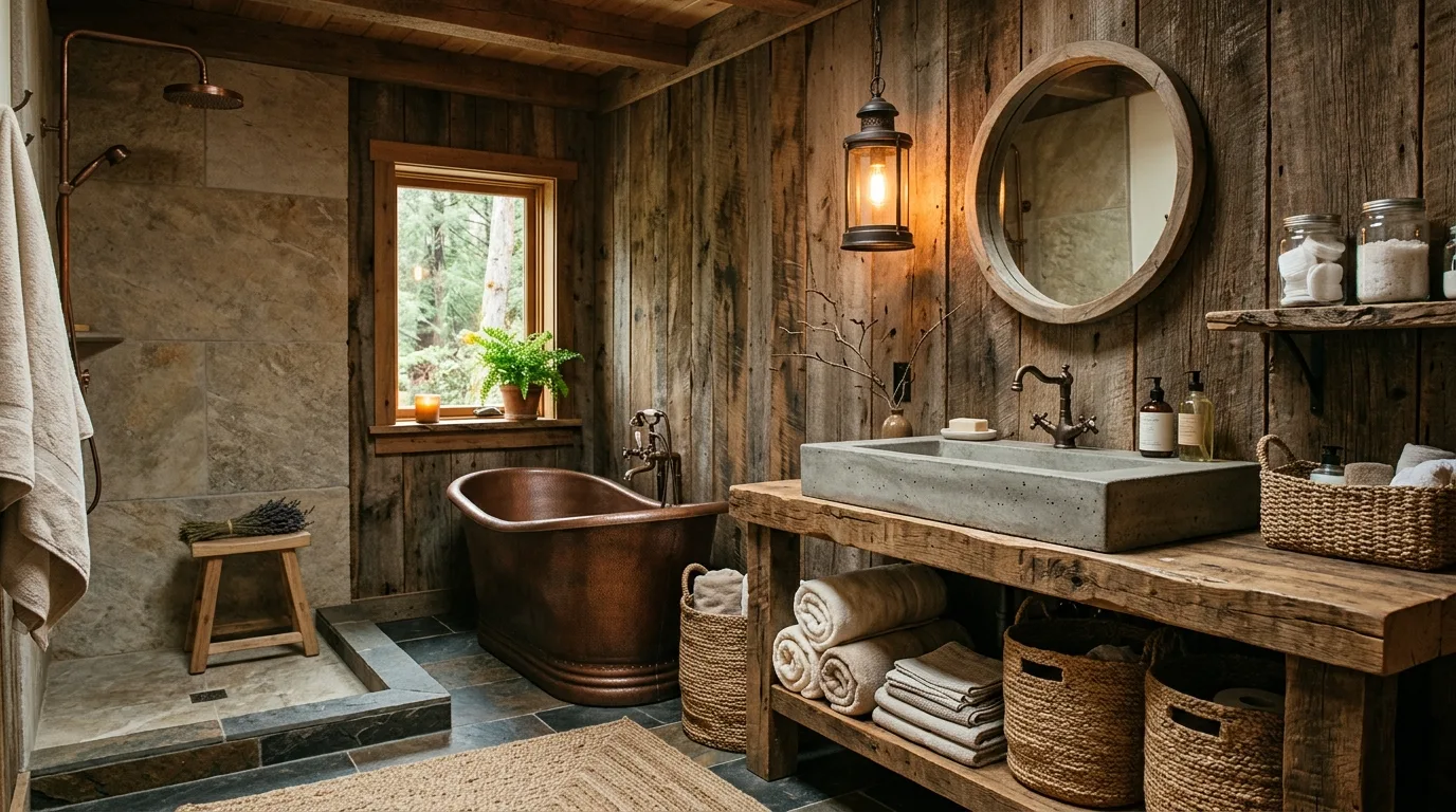 12 Natural Earthy Bathroom Ideas for a Grounded and Organic Space inspiration image 4