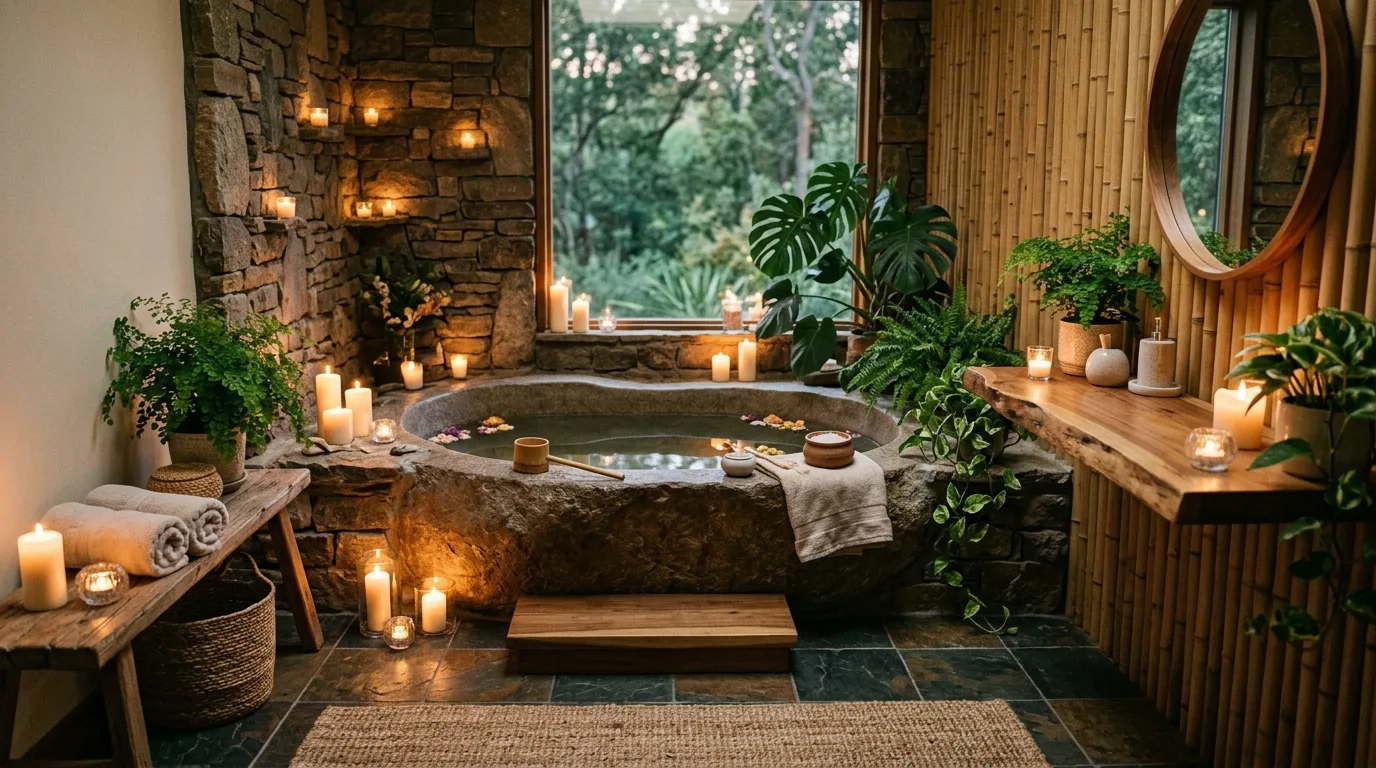 12 Natural Earthy Bathroom Ideas for a Grounded and Organic Space inspiration image 5