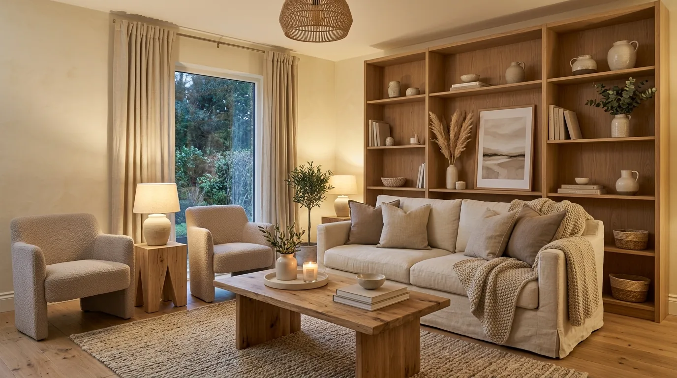 14 Natural Earthy Living Room Ideas for a Grounded Organic Aesthetic inspiration image 11