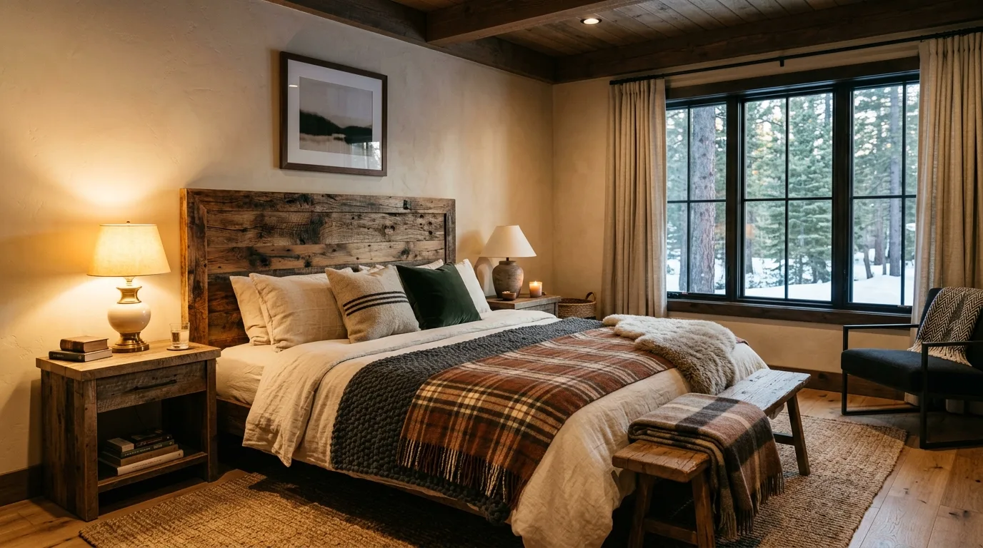 14 Natural Earthy Modern Bedroom Ideas for a Grounded Organic Look inspiration image 7