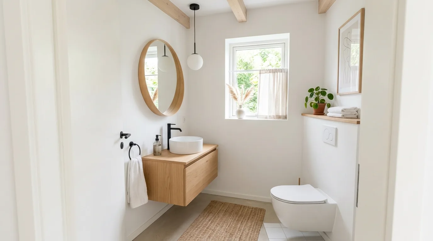13 Pretty Powder Room Ideas for a Chic and Memorable Half Bath inspiration image 12