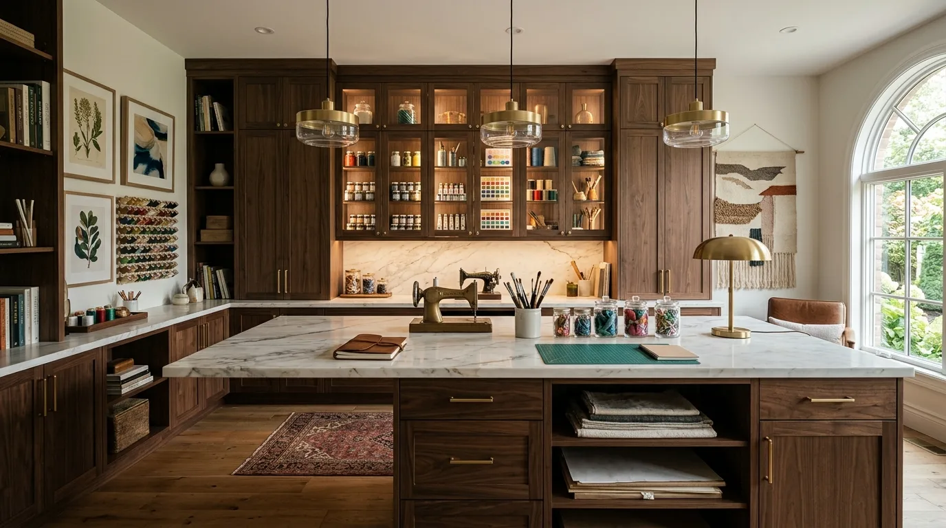 15 Productive Craft Room Ideas for a Creative and Organized Workspace inspiration image 5