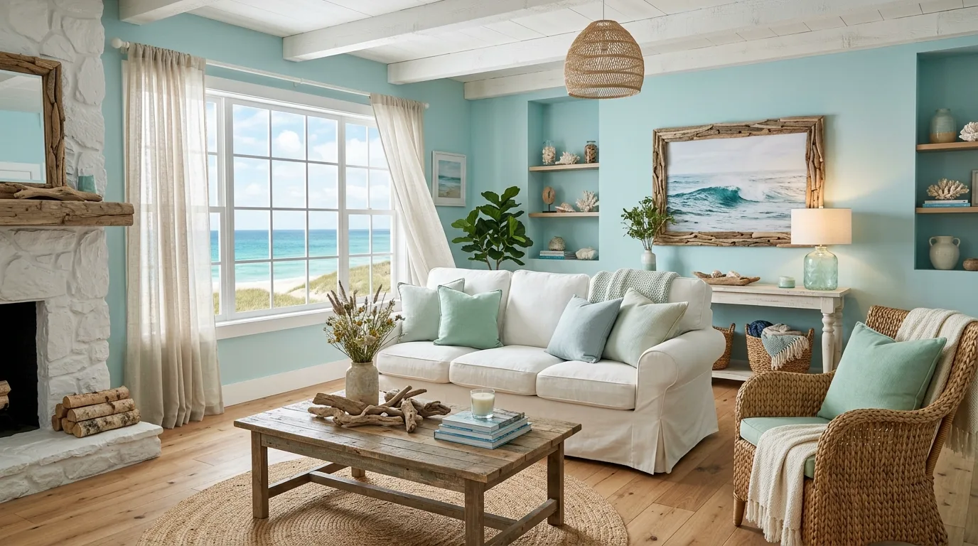 13 Refreshing Blue and Green Living Room Ideas for a Calming Palette inspiration image 9