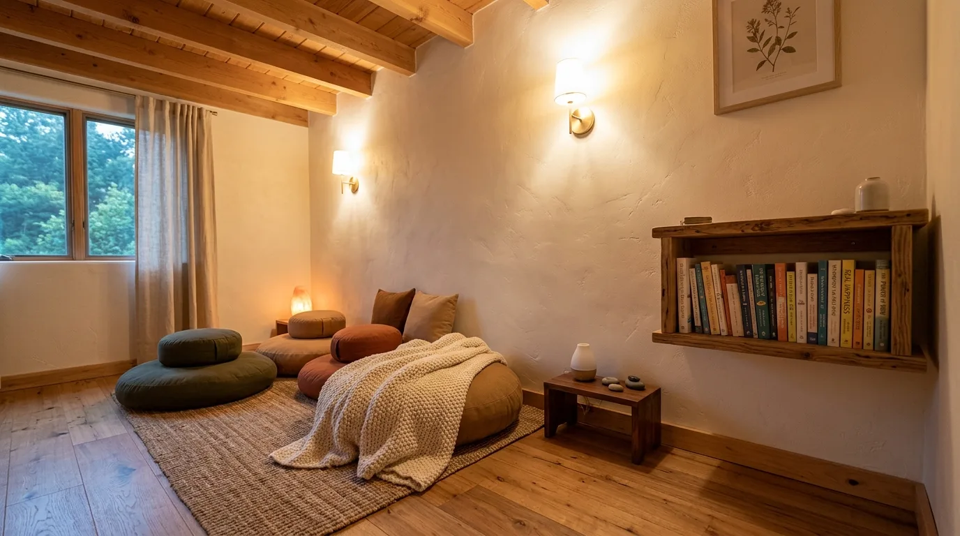 14 Relaxing Meditation Room Ideas for a Peaceful Home Sanctuary inspiration image 4