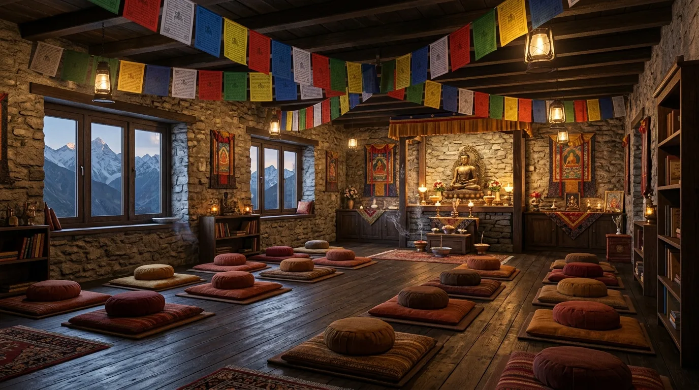 14 Relaxing Meditation Room Ideas for a Peaceful Home Sanctuary inspiration image 11