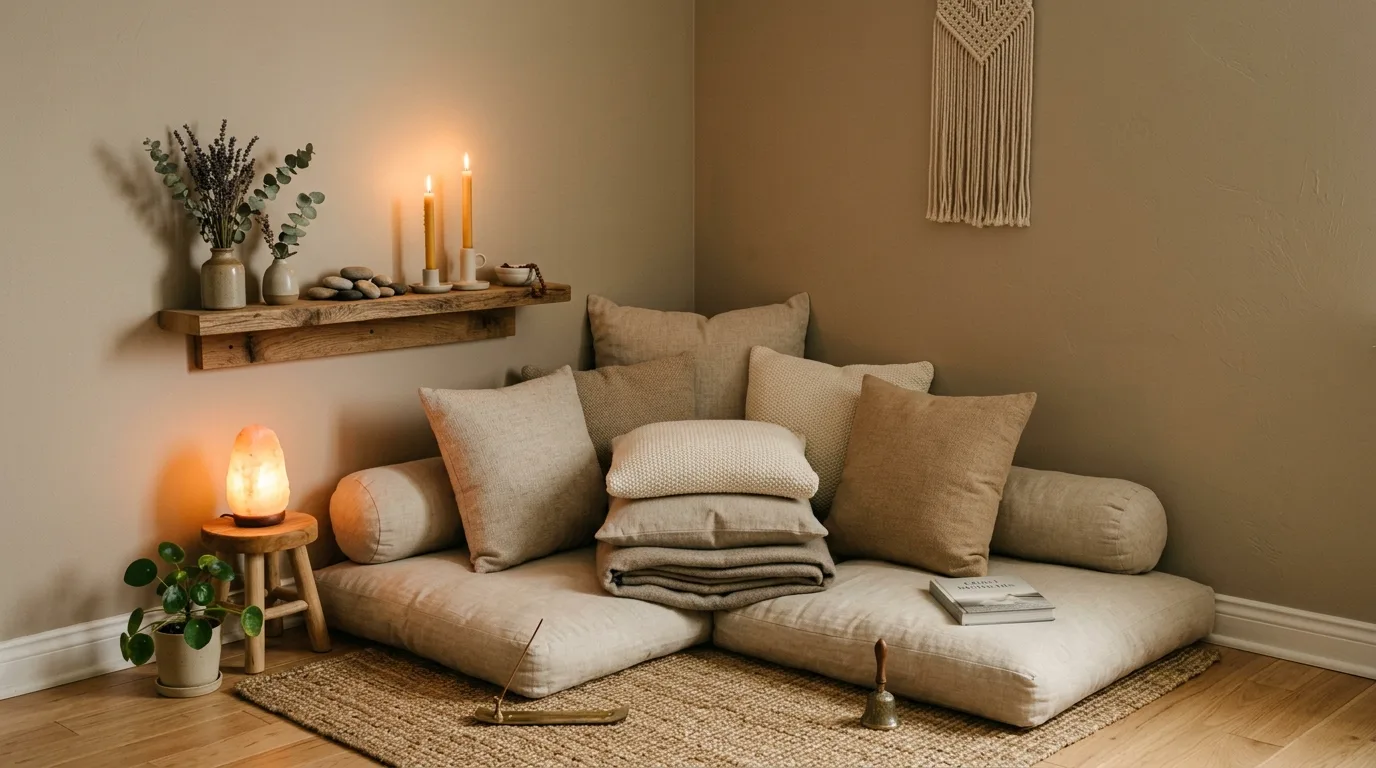14 Relaxing Meditation Room Ideas for a Peaceful Home Sanctuary inspiration image 12