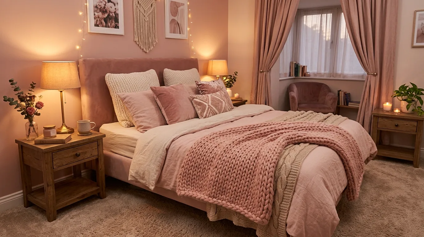 12 Romantic Blush Pink Bedroom Ideas for a Soft Feminine Sanctuary inspiration image 4