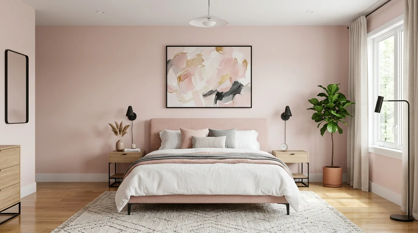 12 Romantic Blush Pink Bedroom Ideas for a Soft Feminine Sanctuary inspiration image 7